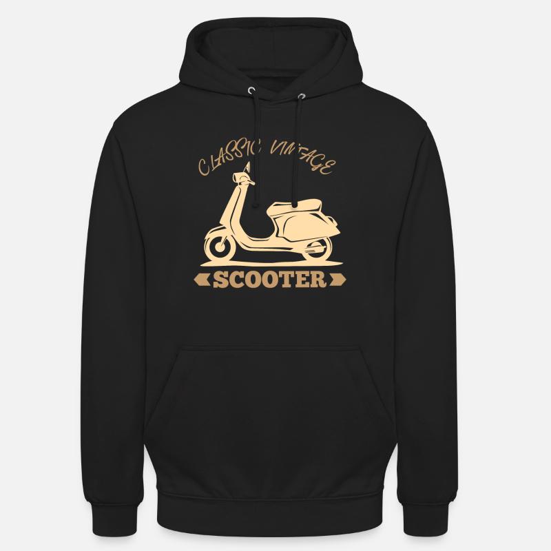 scooter - Unisex Hoodie - black