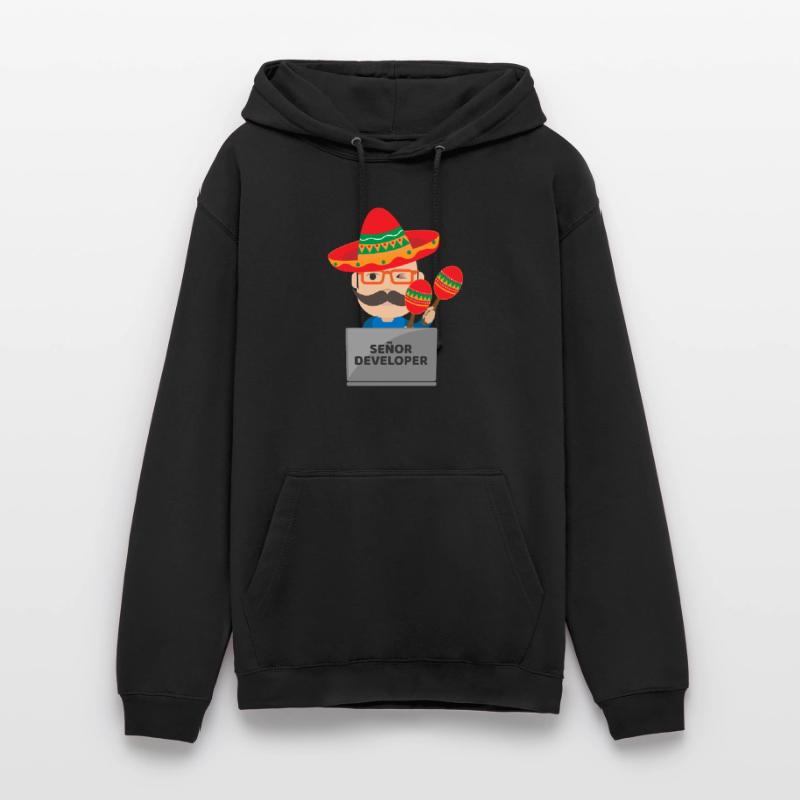 Señor Developer Senior Developer - Idée cadeau Sweat-shirt à capuche unisexe