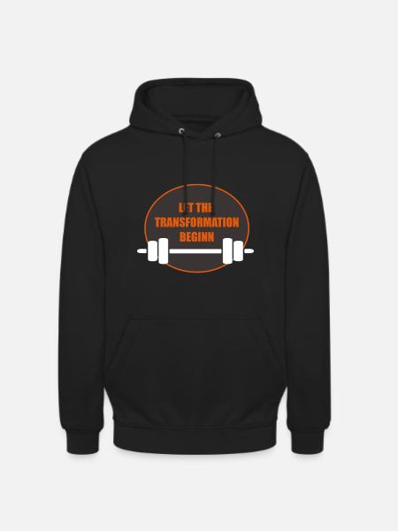 Let the Transformation beginn - Unisex Hoodie - Schwarz