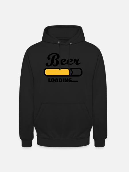 Bier - Unisex Hoodie - Schwarz