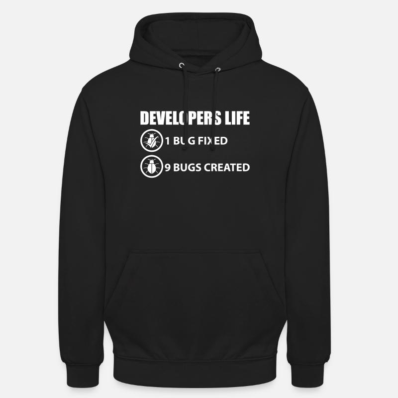 Programmierer Witz - Unisex Hoodie - Schwarz
