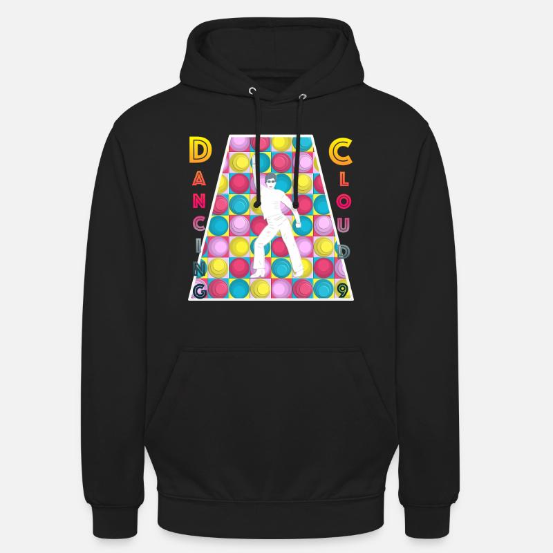 Retro - Disco - Dancing - 70s - Unisex Hoodie - black
