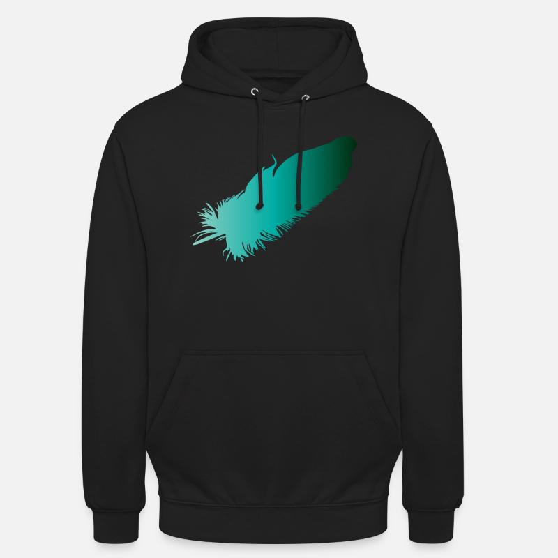 Source - Sweat-shirt à capuche unisexe - noir