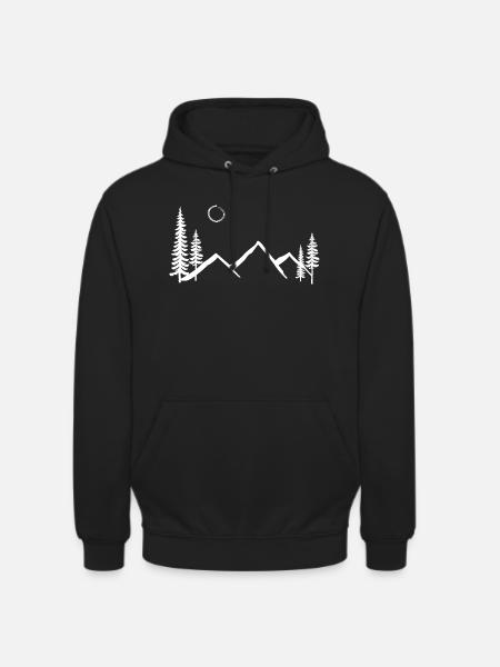 Go out and Explore - Unisex Hoodie - black