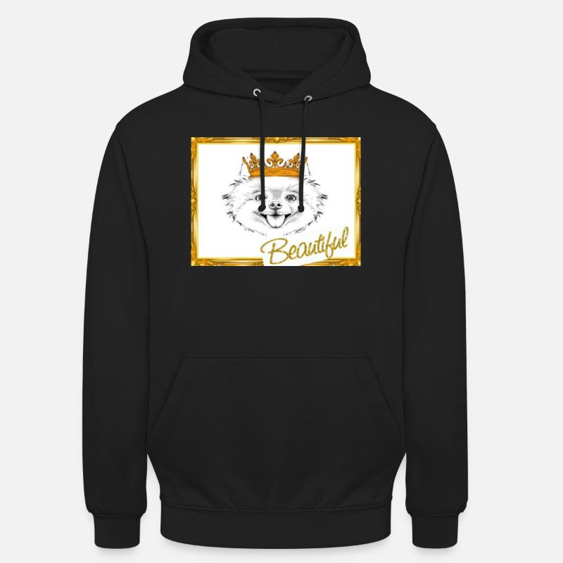 Beauté, T-shirt, Pull, Accessoires - Sweat-shirt à capuche unisexe - noir