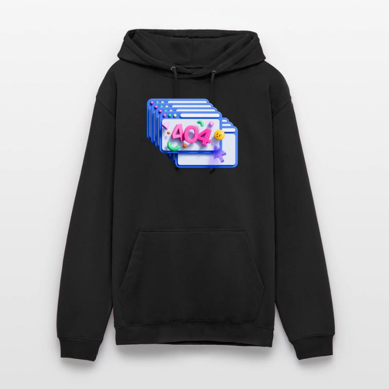404 error code, 3d Unisex Hoodie