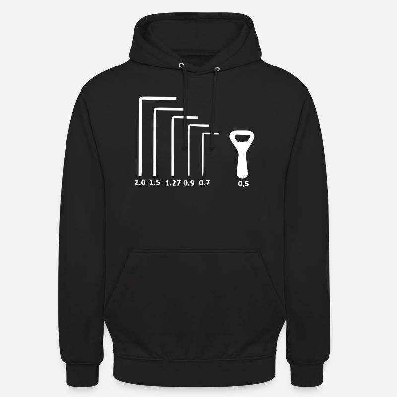 Handwerker Set - Unisex Hoodie - Schwarz