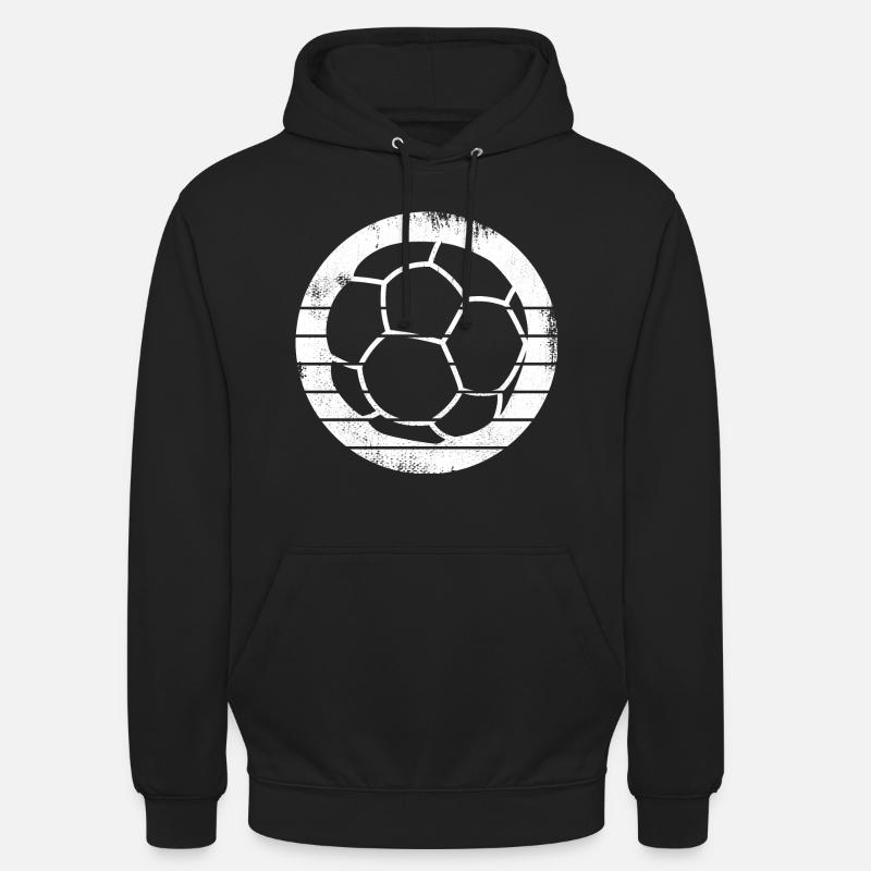 Dessin de balle de handball - Sweat-shirt à capuche unisexe - noir