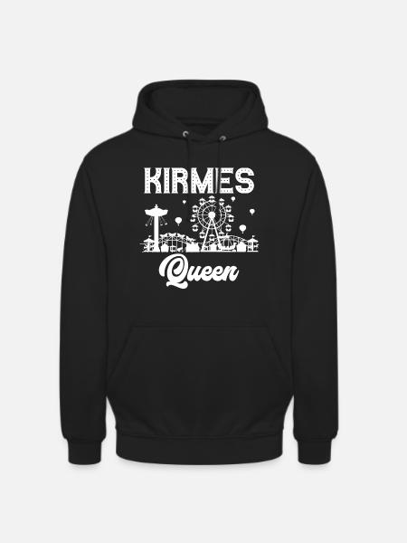 Funfair, Queen, Fair, Fair, Folk Festival - Unisex Hoodie - black