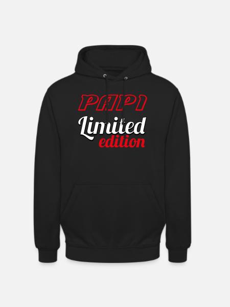 PAPI LIMITED EDITION - Sweat-shirt à capuche unisexe - noir