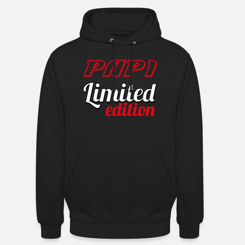 PAPI LIMITED EDITION - Sweat-shirt à capuche unisexe - noir