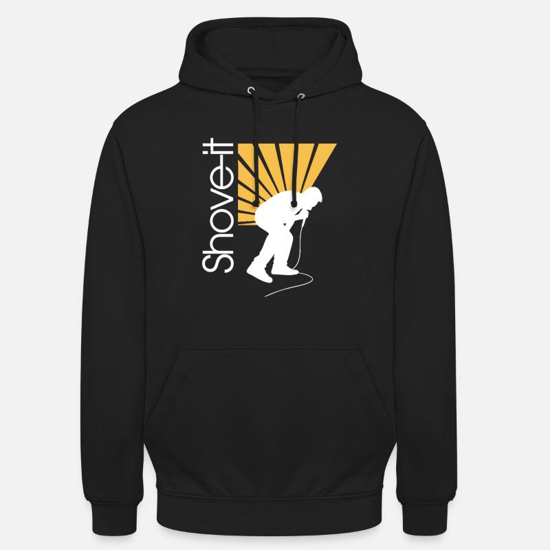 SCHIEB ES, SCHIEB ES!! -AFFE - Unisex Hoodie - Schwarz