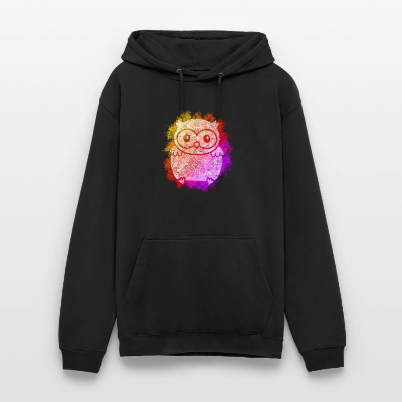 Zentangle Eule Unisex Hoodie