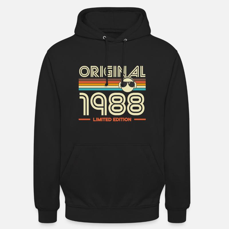 Original 1988 Retro Edition - Sweat-shirt à capuche unisexe - noir