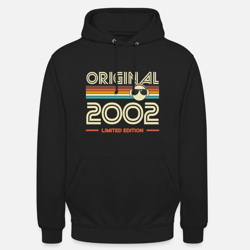 Originale limitierte Edition von 2002 - Unisex Hoodie - Schwarz