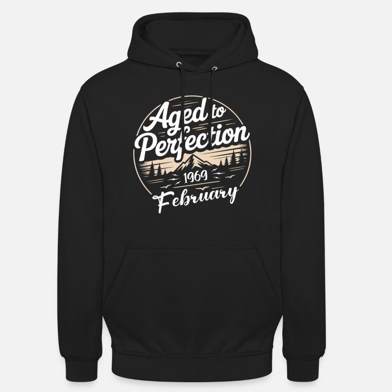 Februar 1969  - Unisex Hoodie - Schwarz