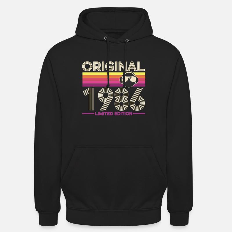 Original 1986 Edition Limitee - Sweat-shirt à capuche unisexe - noir