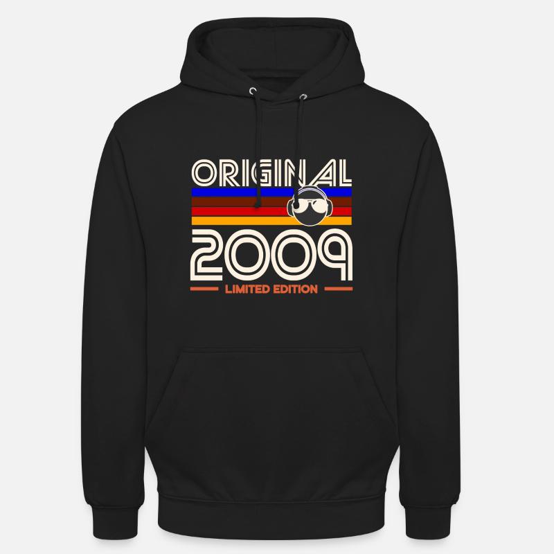 Original 2009 Édition Limitée - Sweat-shirt à capuche unisexe - noir