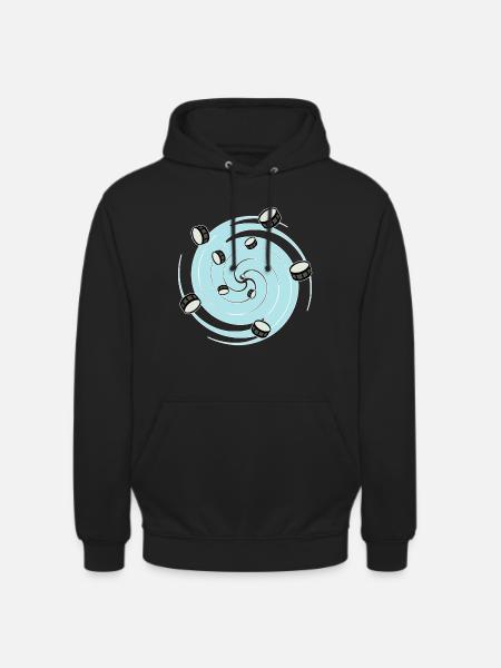 Trommelwirbel zweideutig Witz - Unisex Hoodie - Schwarz