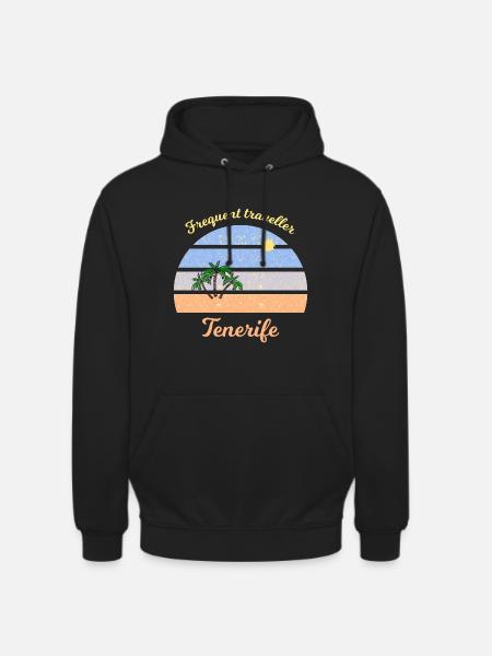 Frequent traveller Tenerife - Unisex Hoodie - black