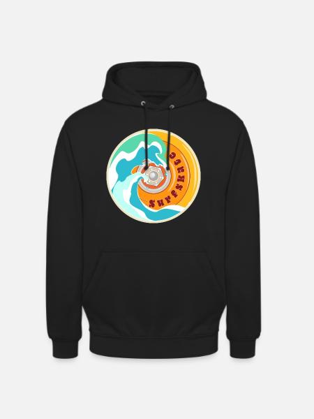 Surfskate Lover - Unisex Hoodie - black