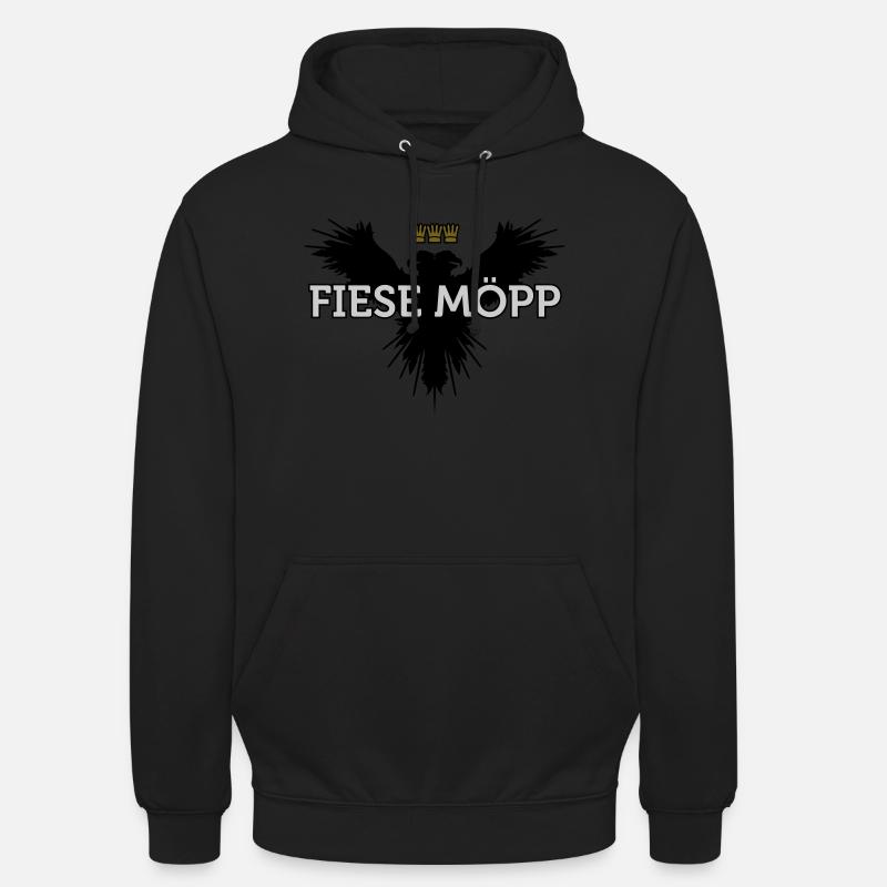 Fiese Mopp (Kölsch) - Sweat-shirt à capuche unisexe - noir