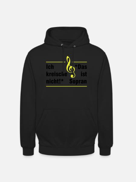 Soprano - Unisex Hoodie - black
