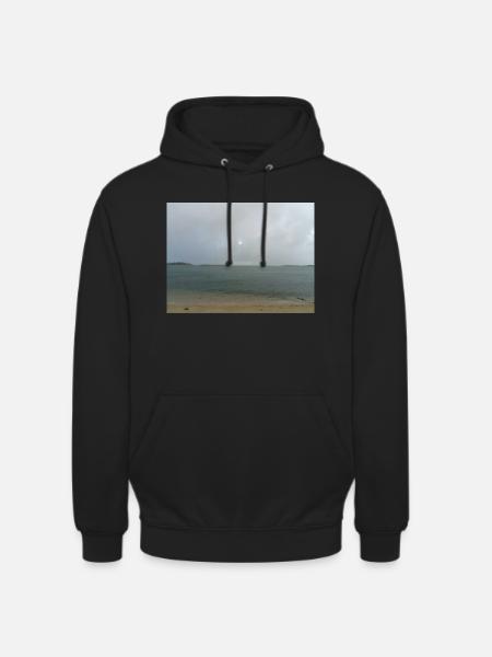 Meerblick Horizont - Unisex Hoodie - Schwarz