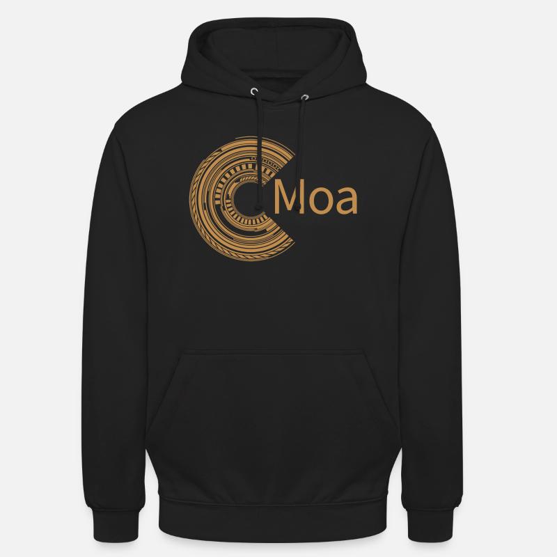 Pour Moa - Sweat-shirt à capuche unisexe - noir