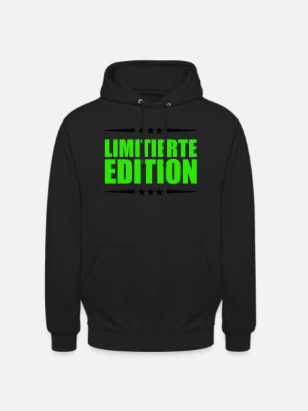 limited edition - Unisex Hoodie - black