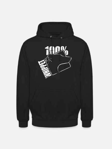 WHIPPET 100 WILSIGNS - Unisex Hoodie - black