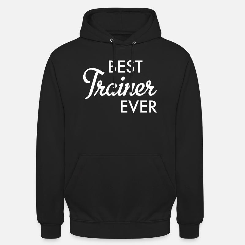 best trainer ever - Sweat-shirt à capuche unisexe - noir