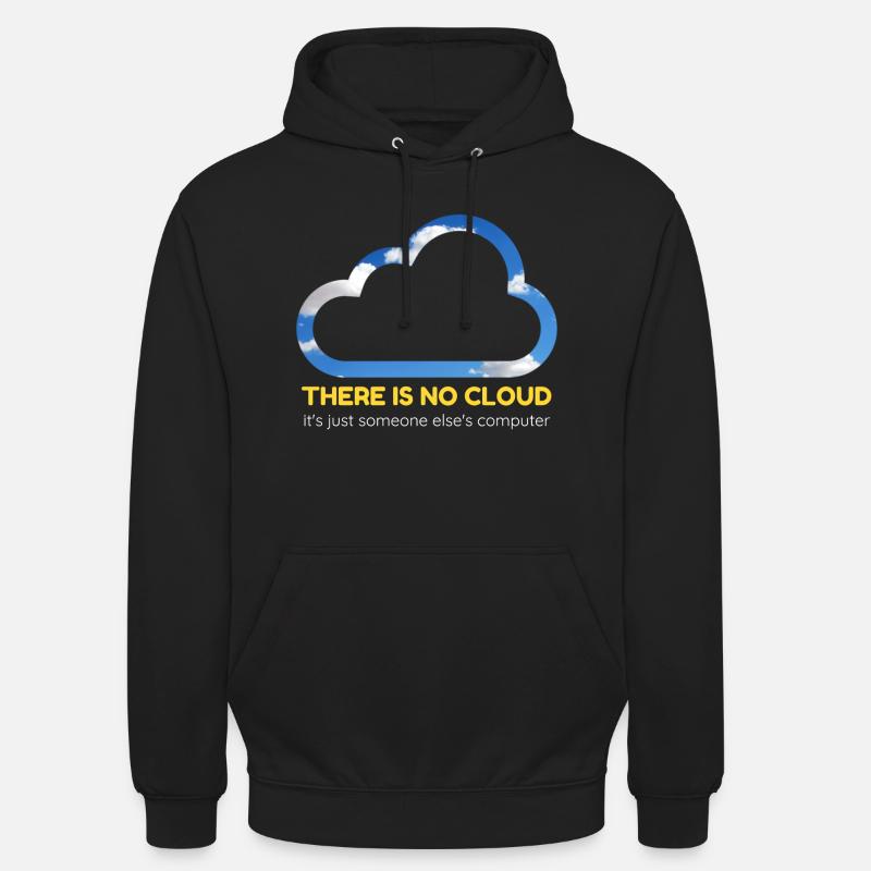 Cloud Computing Gift for Software Developers Unisex Hoodie