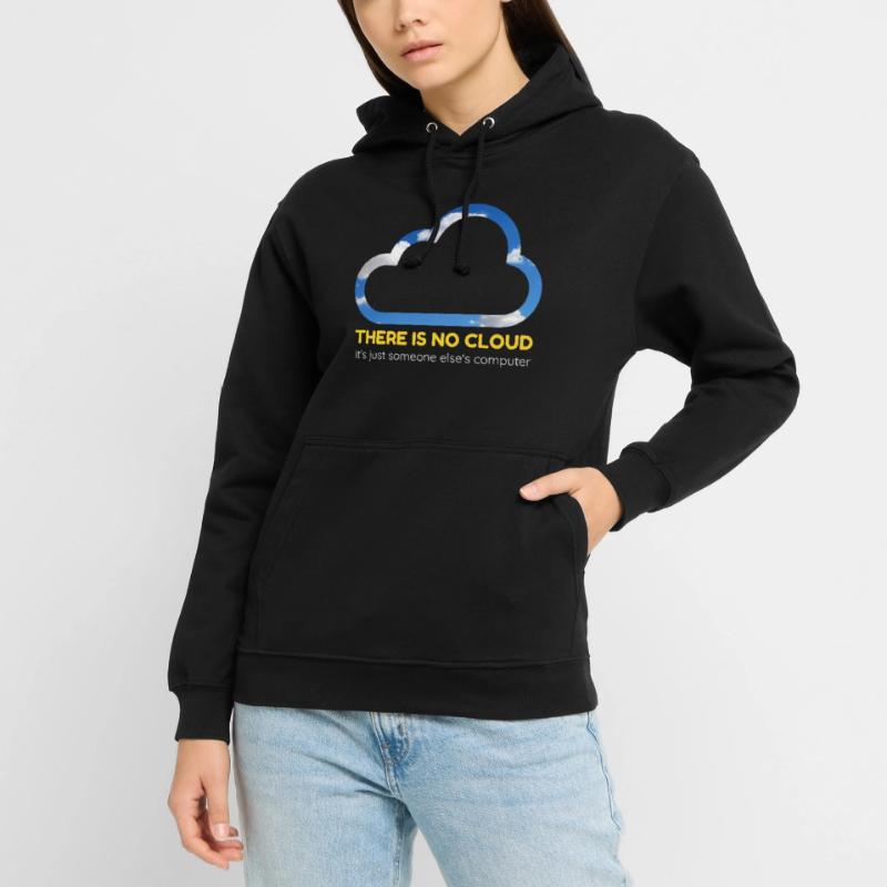 Cloud Computing Gift for Software Developers Unisex Hoodie