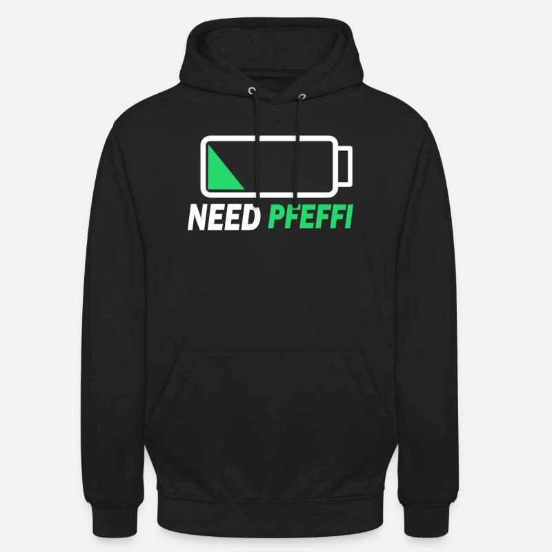 Need Pfeffi - Unisex Hoodie - Schwarz