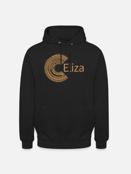 Für Eliza - Unisex Hoodie - Schwarz