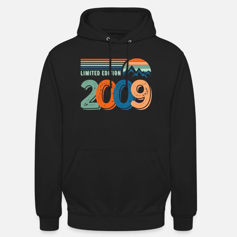Limited edition 2009 - Sweat-shirt à capuche unisexe - noir