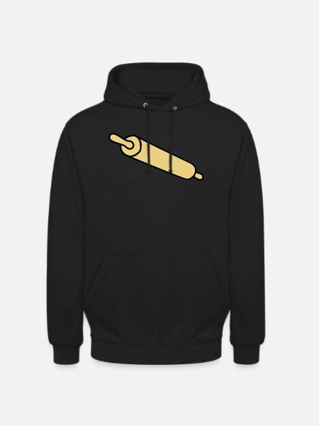 rolling_pin - Unisex Hoodie - black