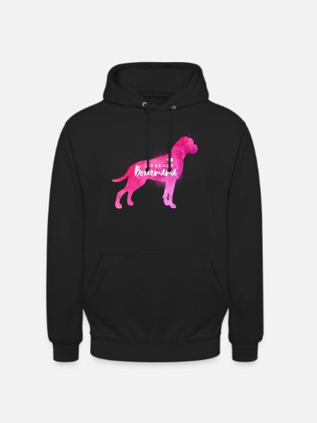 Liebende Boxermama - Unisex Hoodie - Schwarz