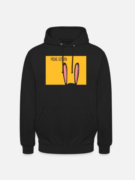 Frohe Ostern - Unisex Hoodie - Schwarz