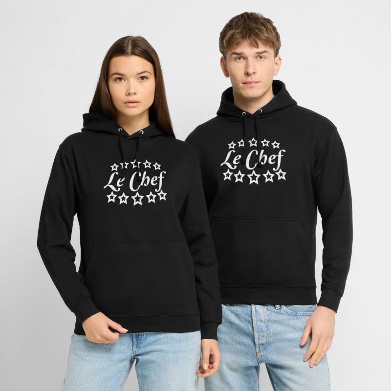 Chef Le Chef 5 Star Fun Kitchen Master Unisex Hoodie