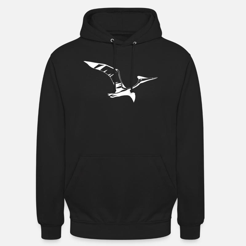 Pterosaurus pterodactyl dinosaur Cretaceous - Unisex Hoodie - black
