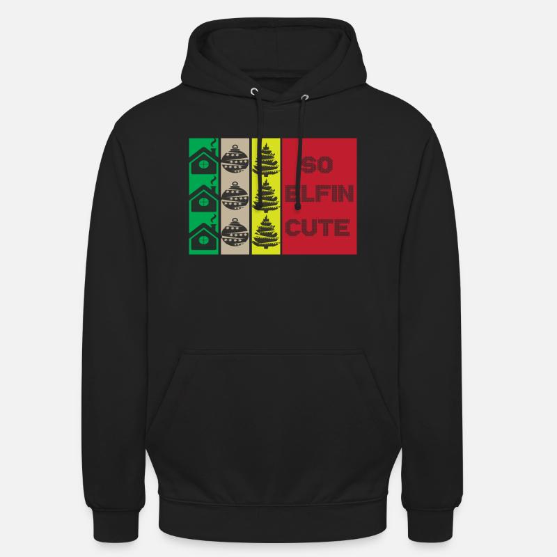 Alors Elfin Mignon - Sweat-shirt à capuche unisexe - noir