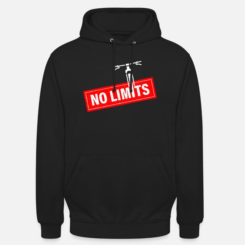 No limits - Unisex Hoodie - Schwarz