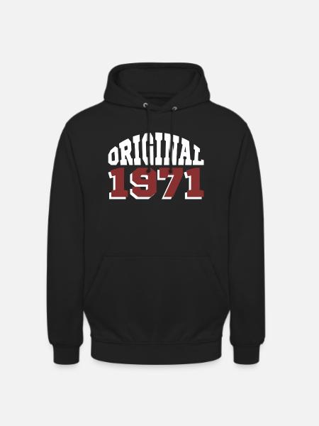 Original 1971 - Unisex Hoodie - black