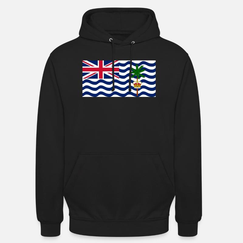 British Indian Ocean Territory - Unisex Hoodie - black