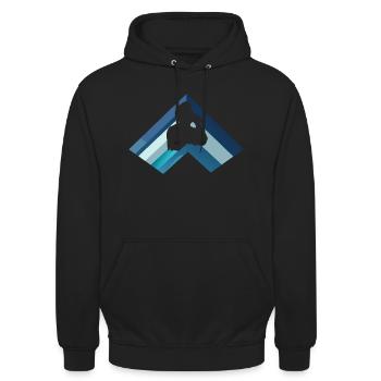 Voice, Singing, Karaoke - Unisex Hoodie - black - Front - Alina (178cm) & Michal (187cm)