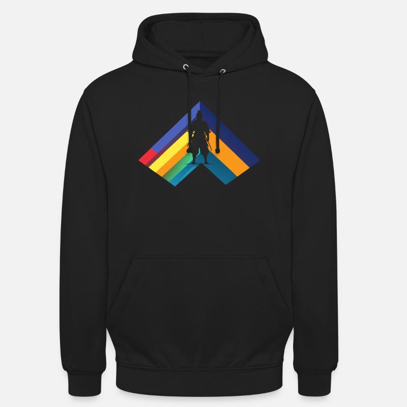 Samouraï Karaté Ninja - Sweat-shirt à capuche unisexe - noir