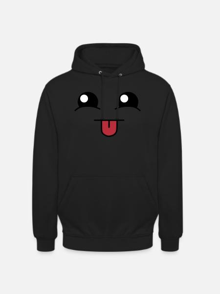 Cute face - Unisex Hoodie - Schwarz
