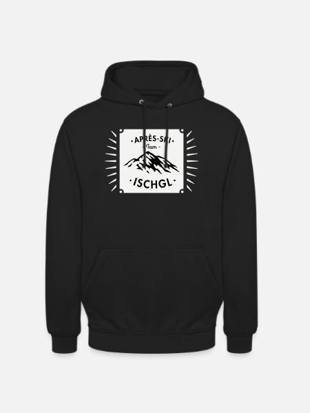 Après-Ski Ischgl - Unisex Hoodie - Schwarz